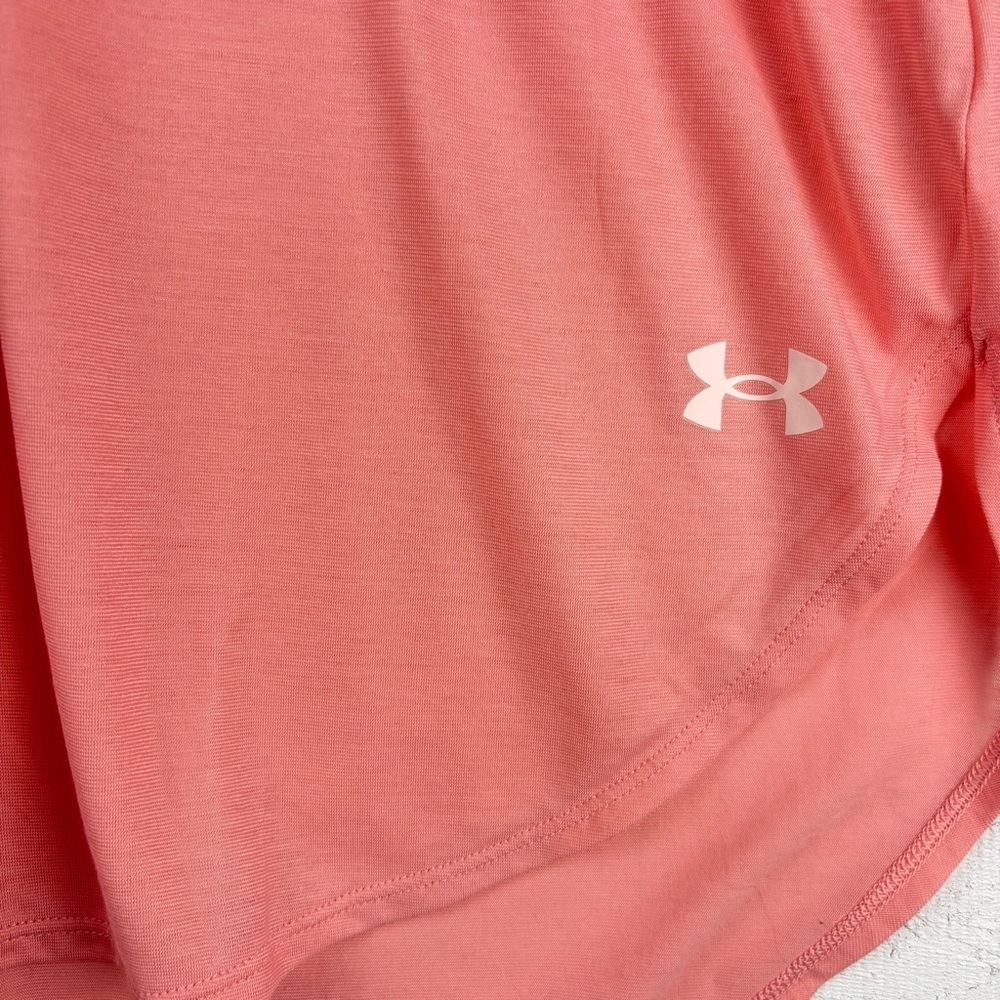 Under Armour HeatGear UA Breathe Loose Long Sleeve Top Powder Pink L - Picture 8 of 9